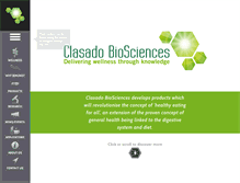 Tablet Screenshot of clasado.com